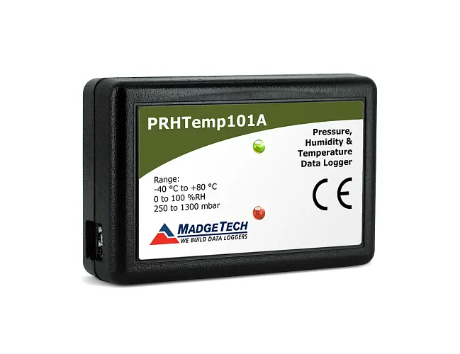 PRHTemp101A | Kompaktní data logger tlaku, teploty a vlhkosti