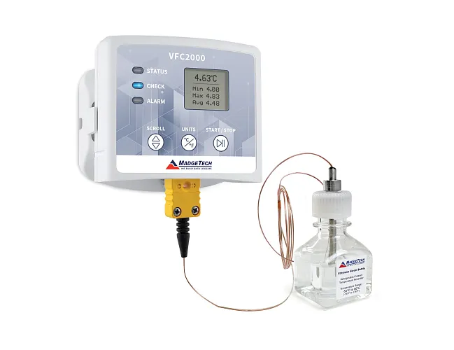 VFC2000-MT | USB teplotní data logger s termočlánkem a displejem pro monitorování vakcín