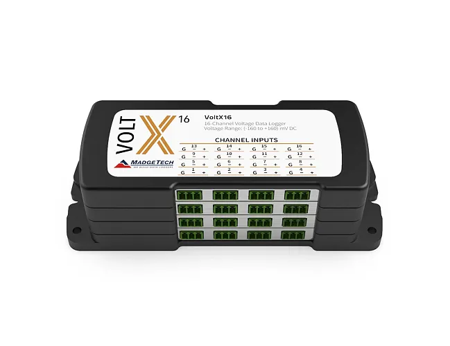 VoltX | Vícekanálový robustní data logger stejnosměrných elektrických napětí