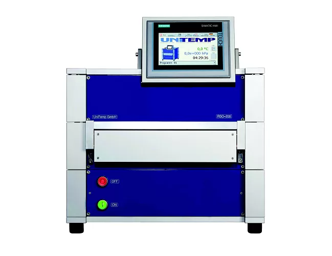 RSO-210 | Vakuová pájecí pec pro vzorky do 210x210 mm, horní plnění, max 650 °C, ohřev až 10 K/s